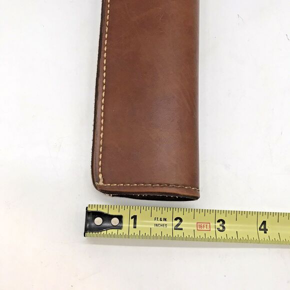 Smith & Wesson 19-38 Brown Leather Holster (See Photos) RHD Revolver Carry Case - Picture 15 of 16